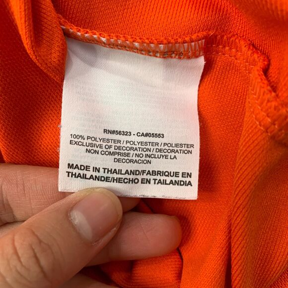 Nike Golf Shirt Mens L Large Flame Red Short Sleeve Moisture Wicking Polo - Picture 8 of 11